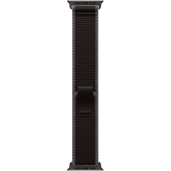Apple Watch Ultra 3 Black Titanium Case with Black/Charcoal Trail Loop S/M (MF1D4)