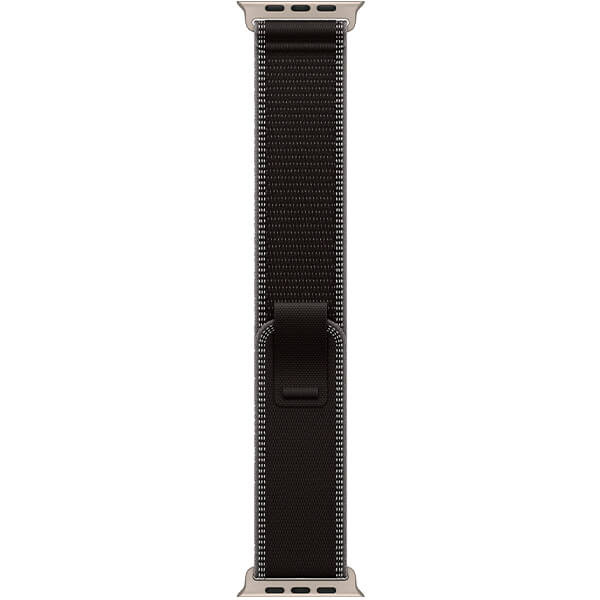 Apple Watch Ultra 3 Natural Titanium Case with Black/Charcoal Trail Loop S/M (MF1V4+MFT84)