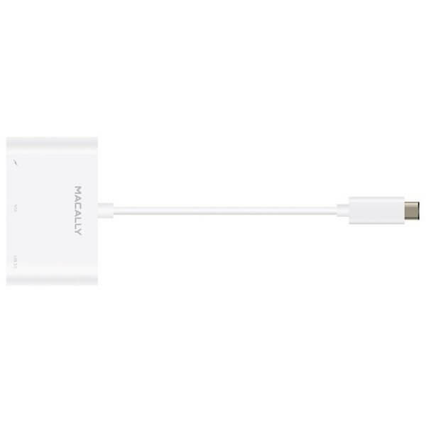 Адаптер Macally USB-C Port to VGA/USB/USB-C (UCVGA)