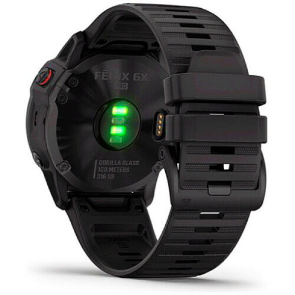 Смарт-годинник Garmin Fenix ??6X Pro Black with Black Band (010-02157-00) ГАРАНТІЯ 12 міс.