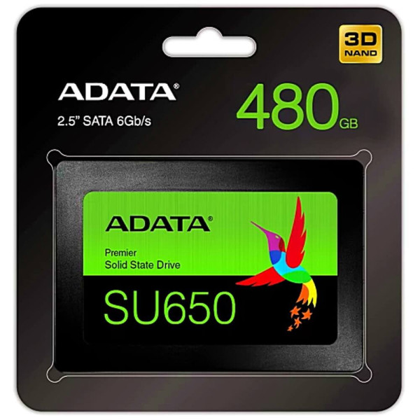 SSD-накопичувач ADATA Ultimate SU650 480 GB (ASU650SS-480GT-R)