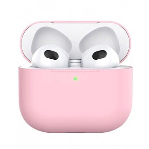 Чохол для навушників AhaStyle Silicone Case для AirPods 3 Pink (X002UH4909)