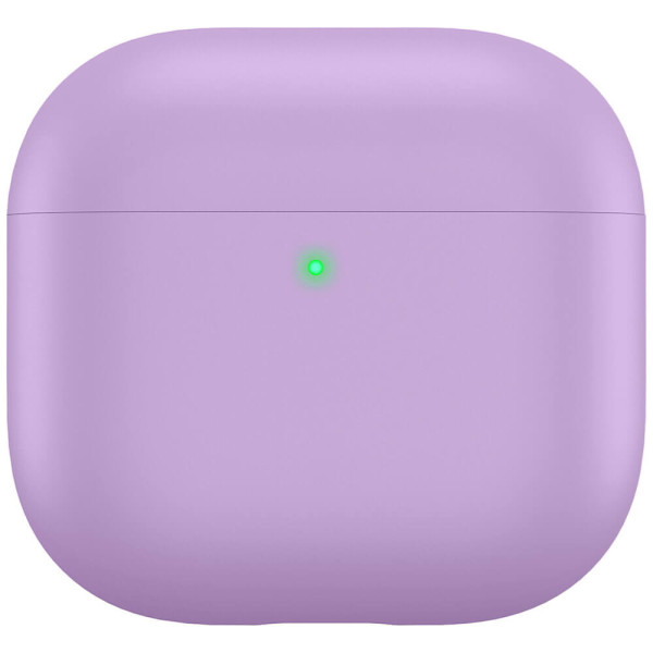 Чохол AhaStyle Ultra-Thin Silicone Case for Airpods 4 Lavender Purple (CP-WG172-PE)