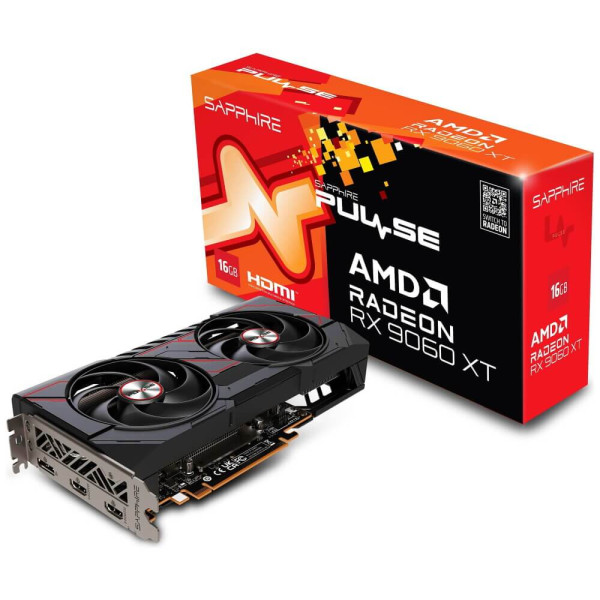 Відеокарта Sapphire Pulse Radeon RX 9060 XT 16GB (11350-03)