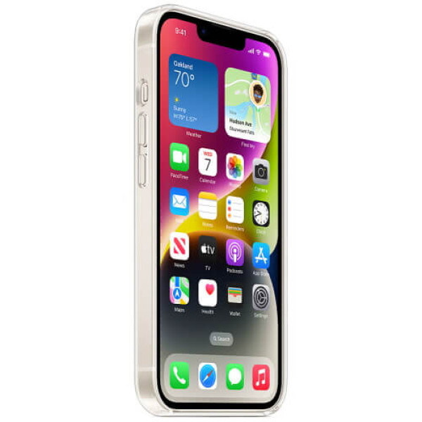 Чохол-накладка Apple iPhone 14 Clear Case with MagSafe (MPU13)