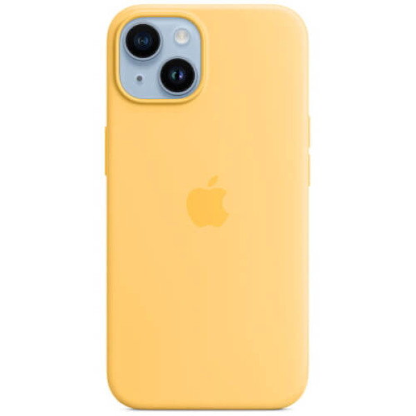Чохол-накладка Apple iPhone 14 Plus Silicone Case with MagSafe Sunglow (MPTD3)