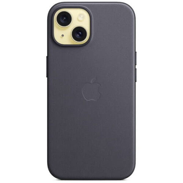 Чохол Apple iPhone 15 FineWoven Case with MagSafe Black (MT393)
