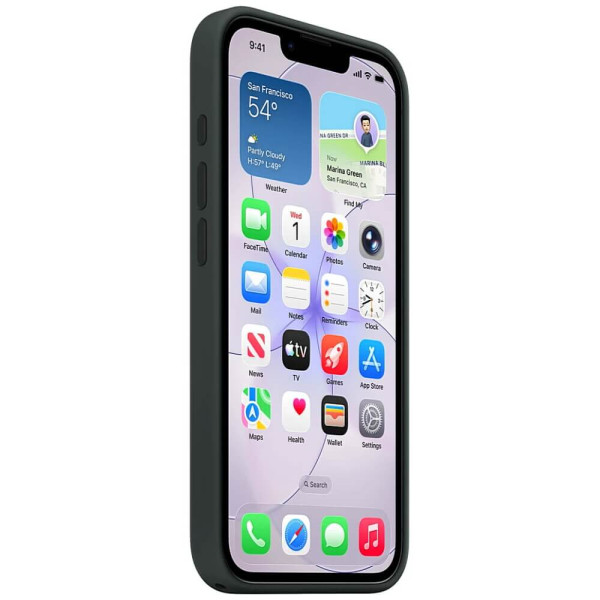 Чохол-накладка Apple iPhone 17e Silicone Case with MagSafe Black (MHWD4)