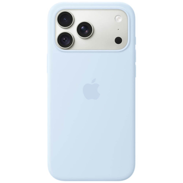 Чохол Apple iPhone 18 Pro Silicone Case with MagSafe Crisp Blue (MK8W4)