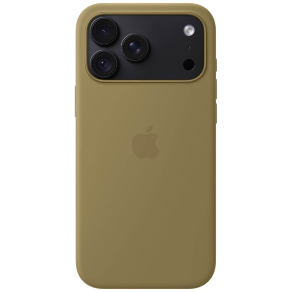 Чохол Apple iPhone 18 Pro Silicone Case with MagSafe Olive (MK8V4)