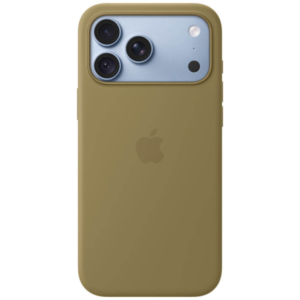 Чохол Apple iPhone 18 Pro Max Silicone Case with MagSafe Olive (MK924)