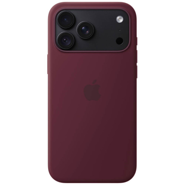 Чохол Apple iPhone 18 Pro Max Silicone Case with MagSafe Burgundy (MK914)