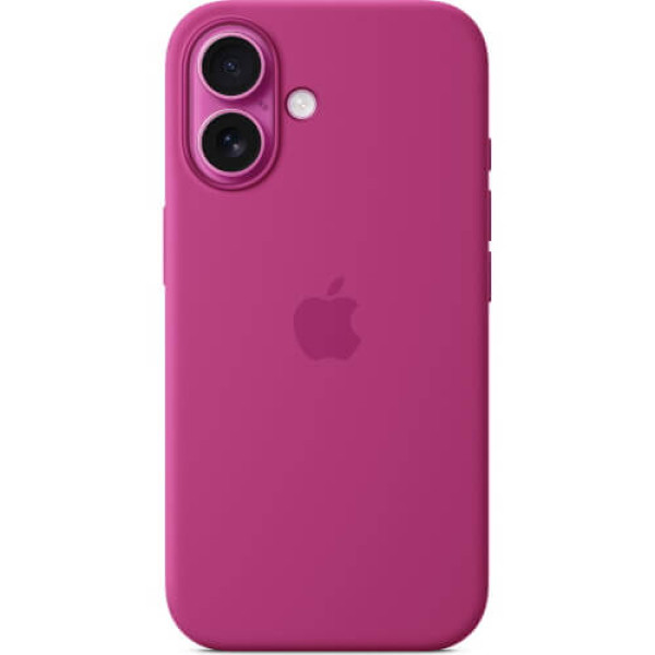 Чохол Apple iPhone 16 Silicone Case with MagSafe Fuchsia (MYY53)