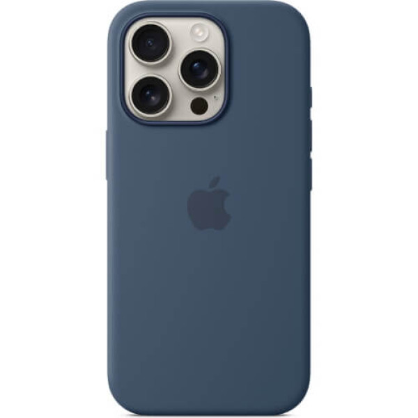 Чохол Apple iPhone 16 Pro Silicone Case with MagSafe Denim (MYYK3)