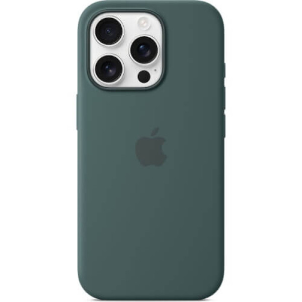 Чохол Apple iPhone 16 Pro Silicone Case with MagSafe Lake Green (MYYR3)