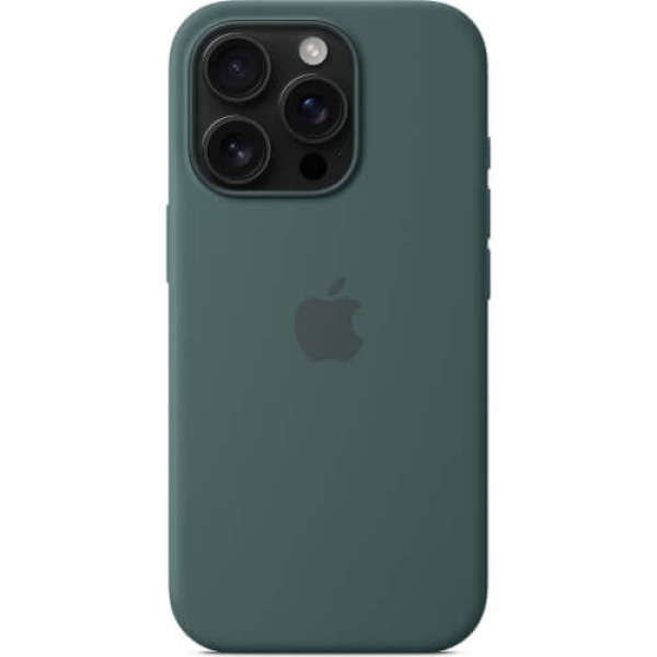 Чохол Apple iPhone 16 Pro Max Silicone Case with MagSafe Lake Green (MA7V4)