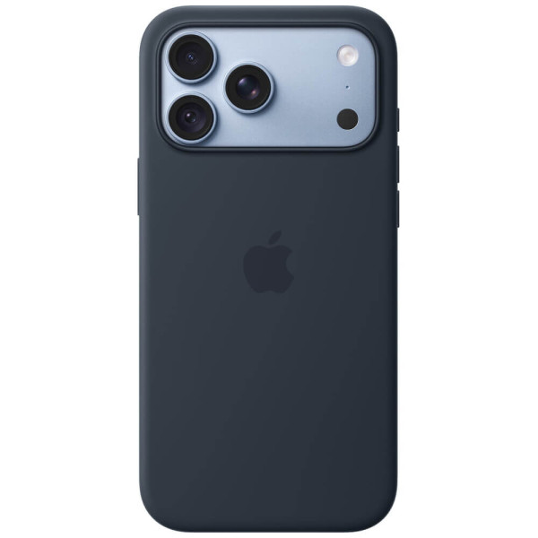 Чохол Apple iPhone 18 Pro Silicone Case with MagSafe Navy Blue (MK8X4)