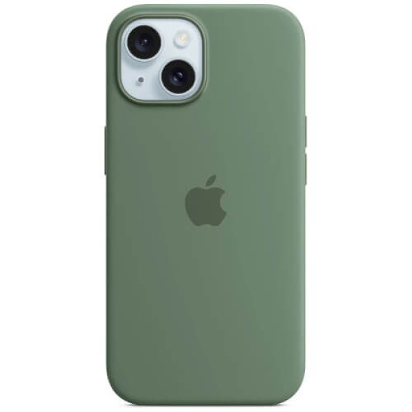 Чохол-накладка Apple iPhone 15 Plus Silicone Case with MagSafe Cypress (MT183)