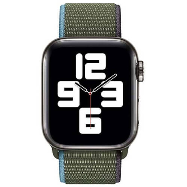 Ремінець Apple Watch 40mm Inverness Green Sport Loop (MYA12)