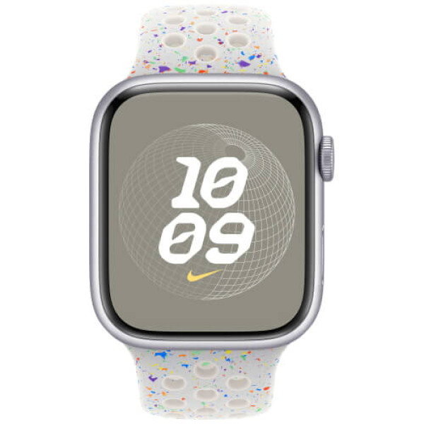 Ремінець Apple Watch 42/44/45/49mm Pure Platinum Nike Sport Band M/L (MUV13)