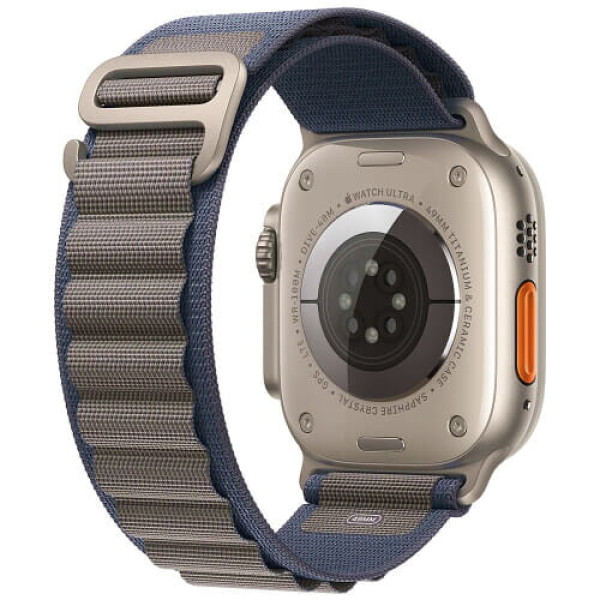 Ремінець Apple Watch 49mm Alpine Loop Blue Small (MT5J3)