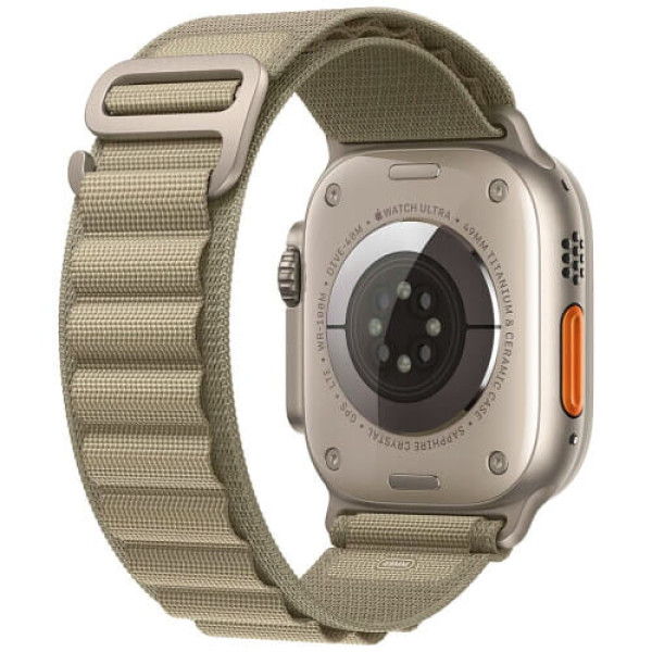 Ремінець Apple Watch 49mm Alpine Loop Olive Small (MT5T3)