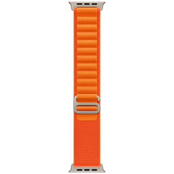 Ремінець Apple Watch 49mm Alpine Loop Orange Medium (MQE03)