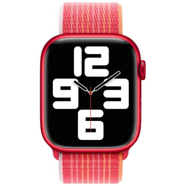 Ремінець Apple Watch 45/49/44/42mm Red (PRODUCT) Sport Loop (MPLF3)