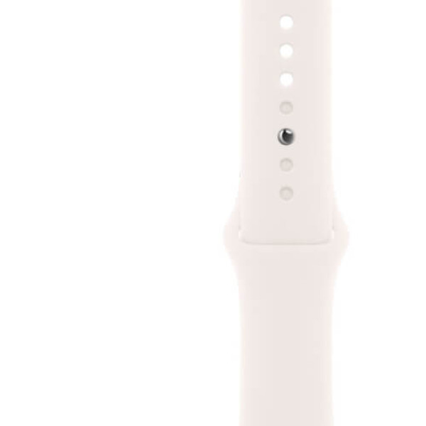 Apple WATCH Series 10 46mm Rose Gold Aluminium Case with Light Blush Sport Band S/M (MWWT3)
