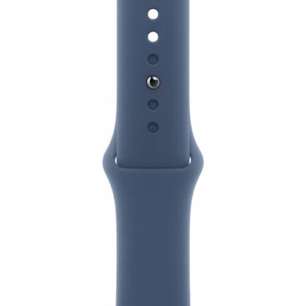 Apple WATCH Series 10 42mm Silver Aluminium Case with Denim Sport Band S/M (MWWA3)