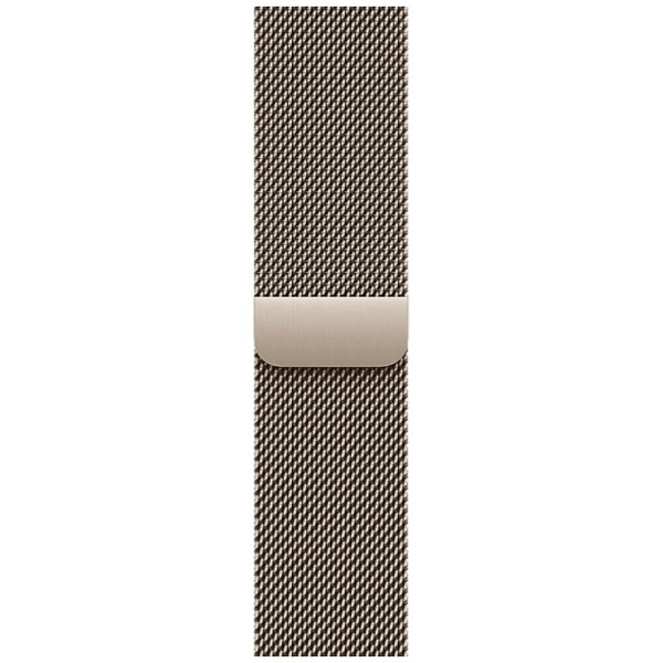 Apple Watch Series 11 46mm Gold Titanium Case with Natural Milanese Loop S/M (MFC34/MGJ24)