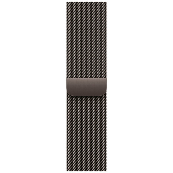 Apple Watch Series 11 46mm Gold Titanium Case with Slate Milanese Loop S/M (MFC34/MGJ64)