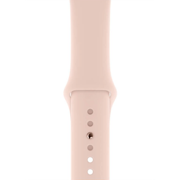 б/у Apple WATCH Series 4 40mm GPS Gold Aluminum Case with Pink Sand Sport Band (MU682) (Відмінний стан)