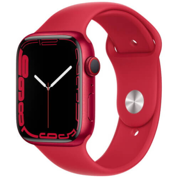 Apple WATCH Series 7 41mm PRODUCT RED Aluminum Case With PRODUCT RED Sport Band (MKN23)