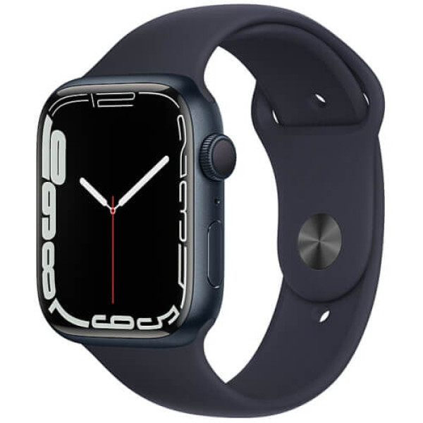 б/у Apple WATCH Series 7 45mm Midnight Aluminium Case with Sport Band (MKN53) (Середній стан)