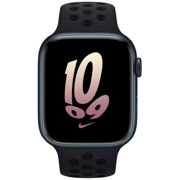 Apple WATCH Series 8 41mm Midnight Aluminium Case with Black/Black Nike Sport Band (MPGN3)