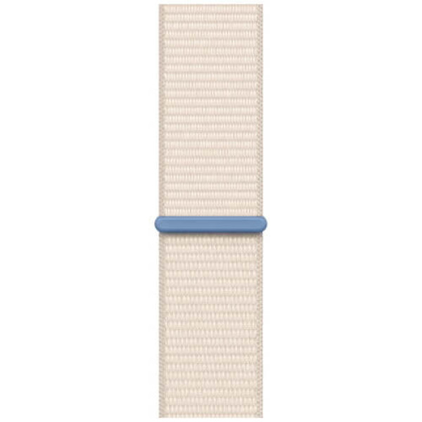 Apple Watch Series 9 GPS 45mm Starlight Aluminum Case with Starlight Sport Loop (MR983)