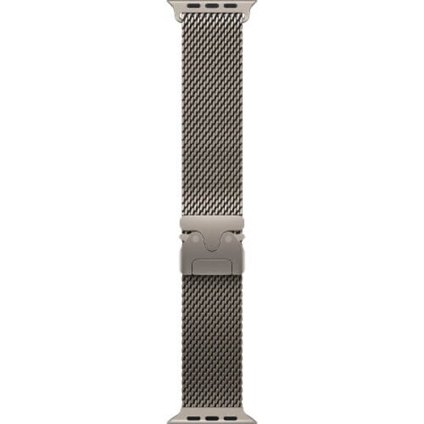 Apple Watch Ultra 2 Natural Titanium Case with Natural Titanium Milanese Loop Medium (MX5R3)