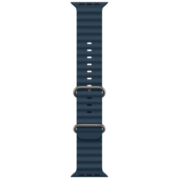 б/у Apple Watch Ultra 2 Titanium Case with Blue Ocean Band (MREG3) (Відмінний стан)