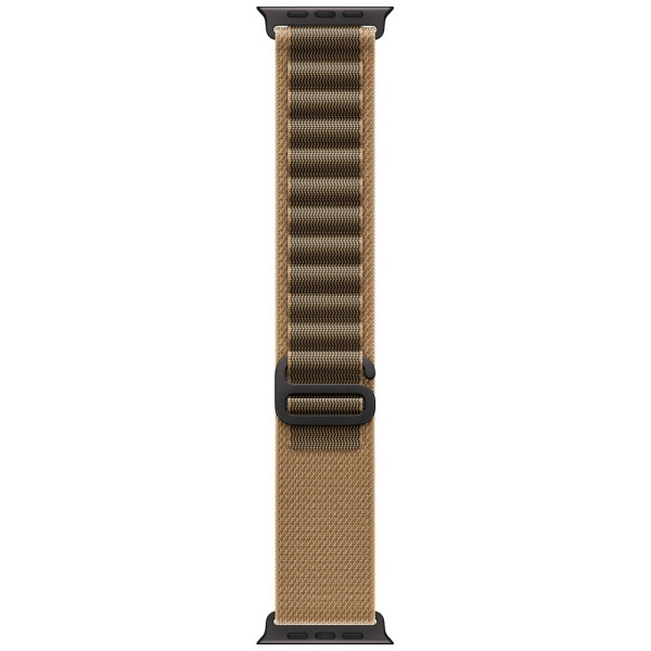 Apple Watch Ultra 4 Black Titanium Case with Desert Alpine Loop Large (MJCT4+MKF54)