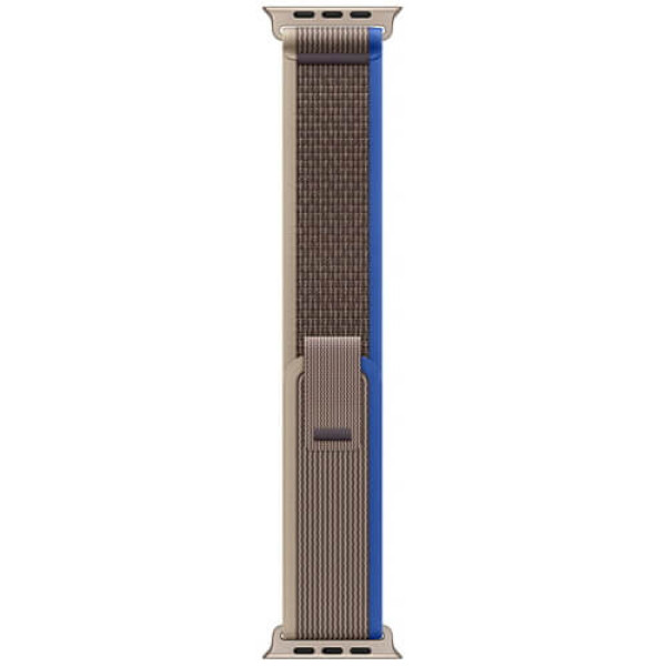Apple Watch Ultra Titanium Case with Blue/Gray Trail Loop (MQEJ3)