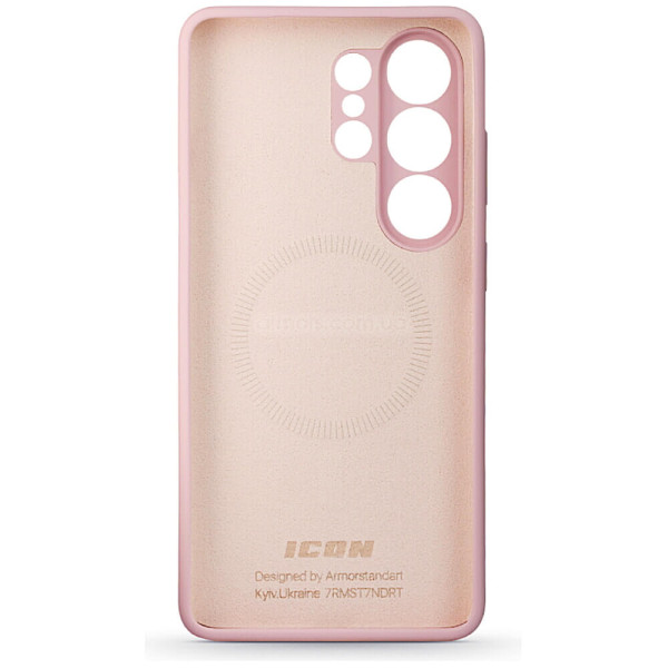 Чохол ArmorStandart ICON2 MagCase для Samsung S26 Ultra 5G Chalk Pink (ARM88838)
