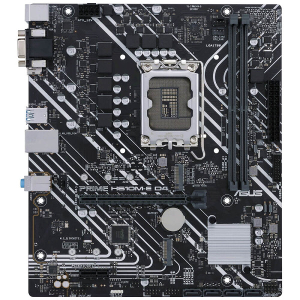 Материнська плата ASUS PRIME H610M-E D4-CSM (90MB19N0-M1EAYC)