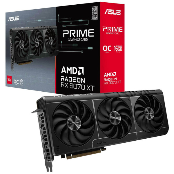 Відеокарта ASUS Radeon RX 9070 XT PRIME O16G (90YV0L71-M0NA00)