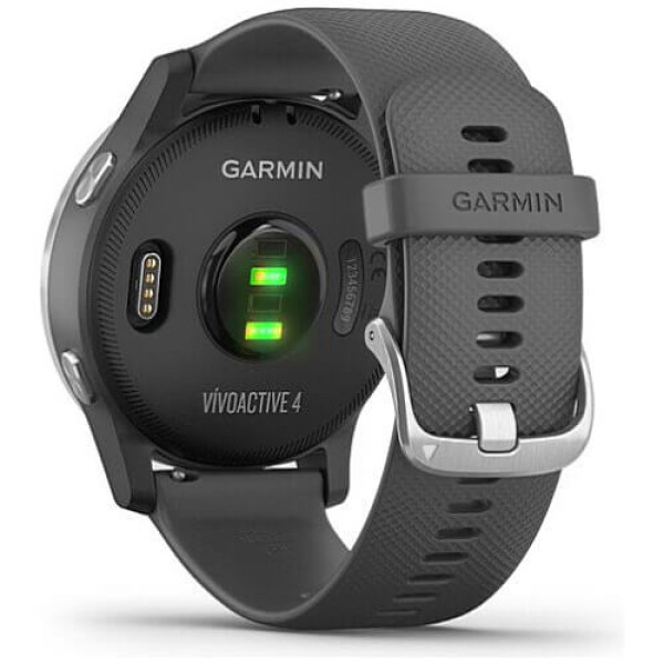 Смарт-годинник Garmin Vivoactive 4 Shadow Gray/Silver (010-02174-03) ГАРАНТІЯ 12 міс.