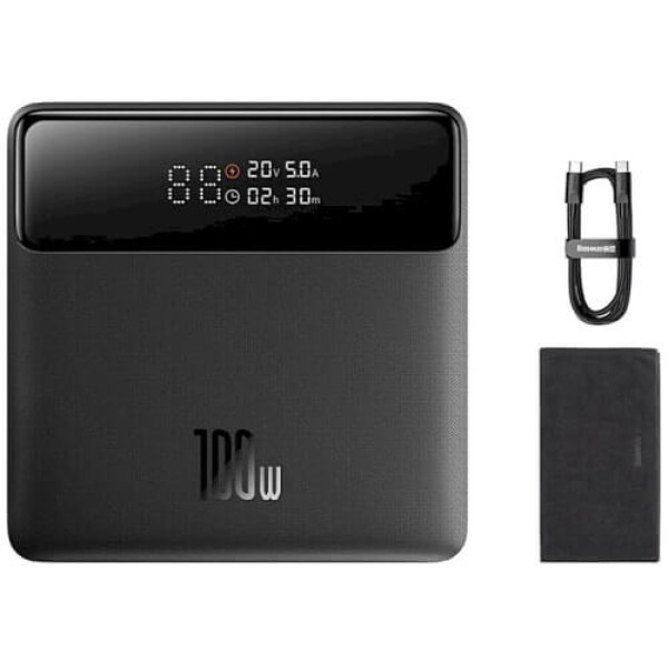 Зовнішній акумулятор Baseus Blade 20000mAh 100W HD Edition Black (PPBL000301)