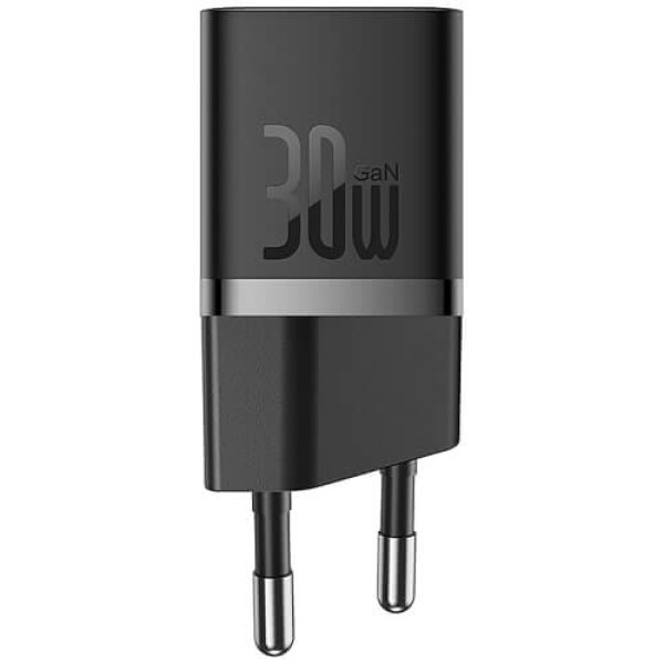 Мережевий зарядний пристрій Baseus GaN5 Fast Charger (mini) 1C 30W Black (CCGN070401)