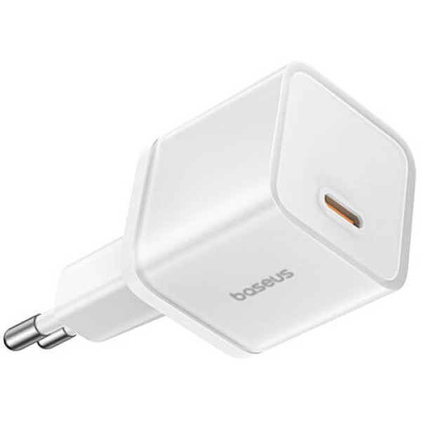 Мережевий зарядний пристрій Baseus GaN5S Fast Charger 1C 20W EU (P10162503213-00) Moon White