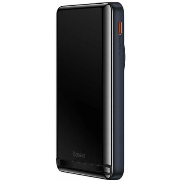 Зовнішній акумулятор Baseus Magnetic Bracket Wireless 10000mAh 20W Black (PPCX000003)