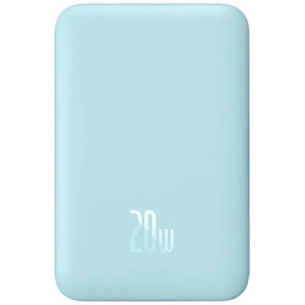 Зовнішній акумулятор Baseus Magnetic Mini Wireless Fast Charge Power Bank 10000mAh 20W Blue (PPCX110103)